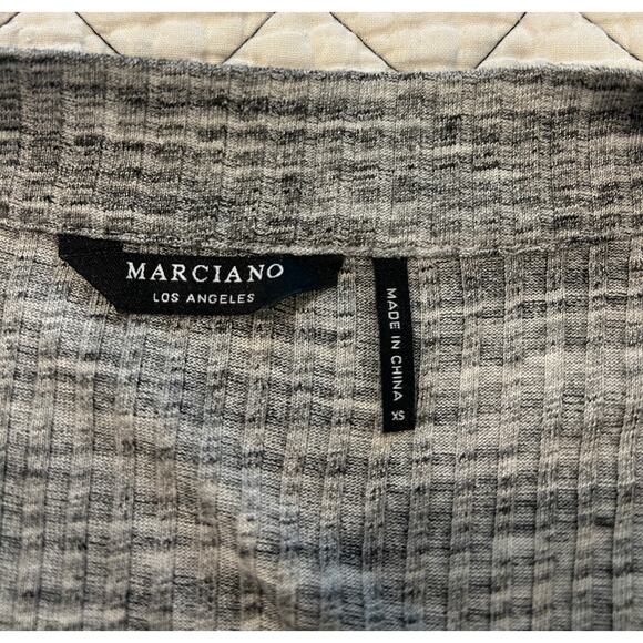 Marciano women's Long Gray Space Dye Duster Jacket Size XS - Picture 2 of 2